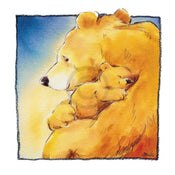 Makiko  Mother Bear's Love I Kunstdruk 30x30cm | Posters.nl