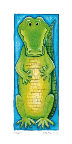 Kate Mawdsley  Snapper Kunstdruk 15x30cm | Posters.nl