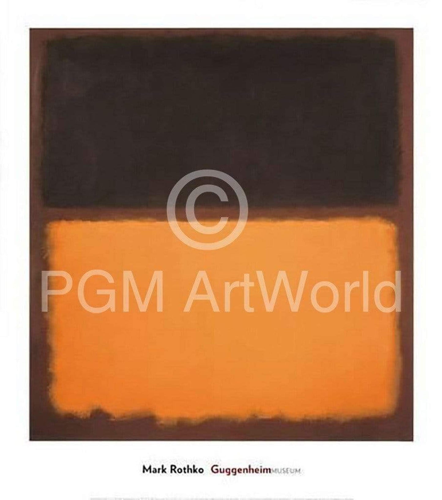 Mark Rothko  Untitled 18, 1963 Kunstdruk 76x86cm | Posters.nl