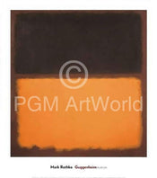 Mark Rothko  Untitled 18, 1963 Kunstdruk 76x86cm | Posters.nl