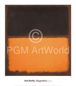 Mark Rothko  Untitled 18, 1963 Kunstdruk 76x86cm | Posters.nl