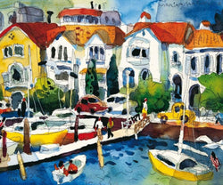 Michael Leu  Marina, San Francisco Kunstdruk 60x50cm | Posters.nl