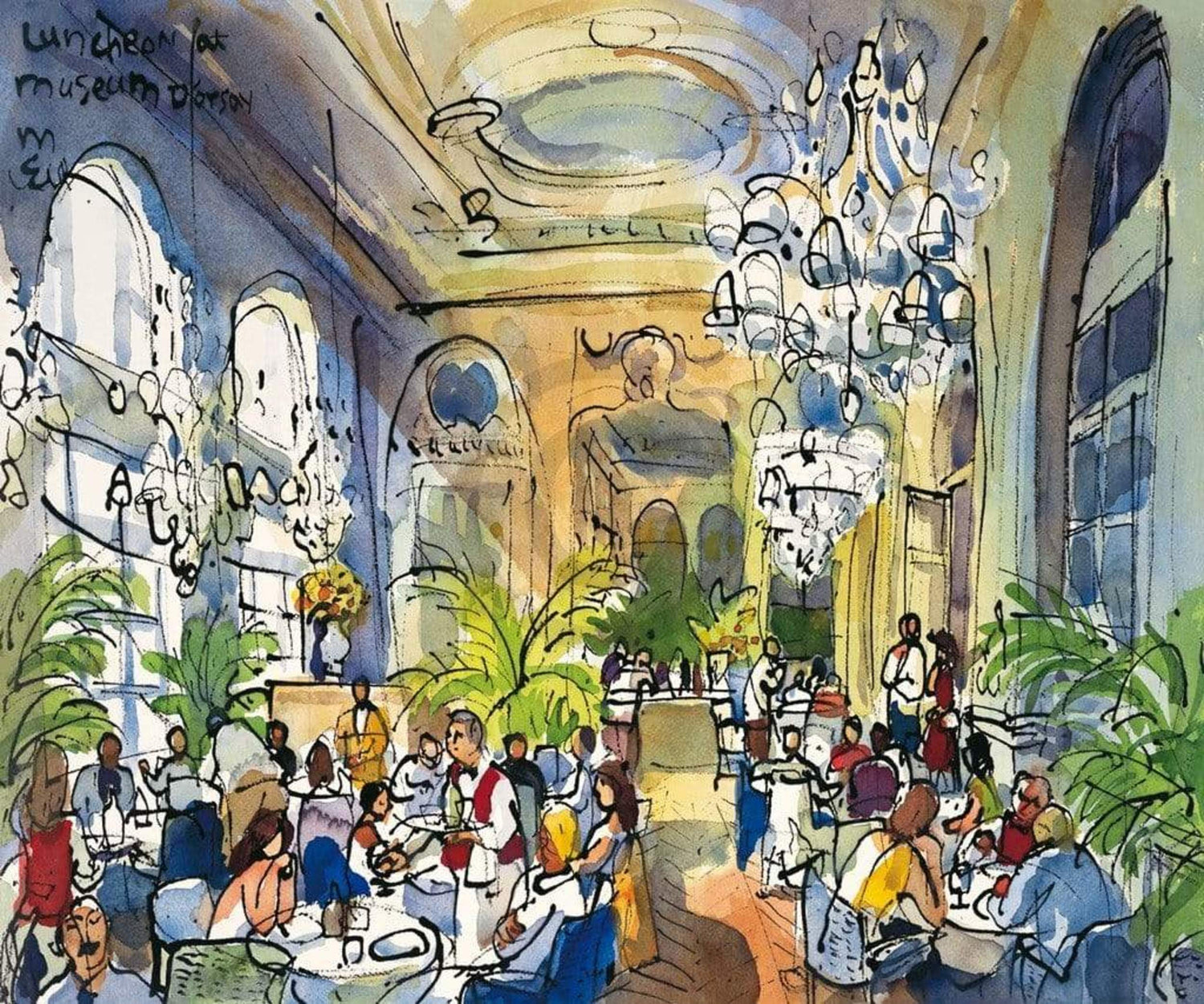Michael Leu  Luncheon, MusÃ©e d'Orsay Kunstdruk 60x50cm | Posters.nl