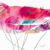 Marta Peuckert  Modern Poppy IV Kunstdruk 21x21cm | Posters.nl
