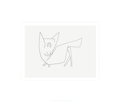 Kunstdruk Paul Klee - Le Petit Chat 60x50cm