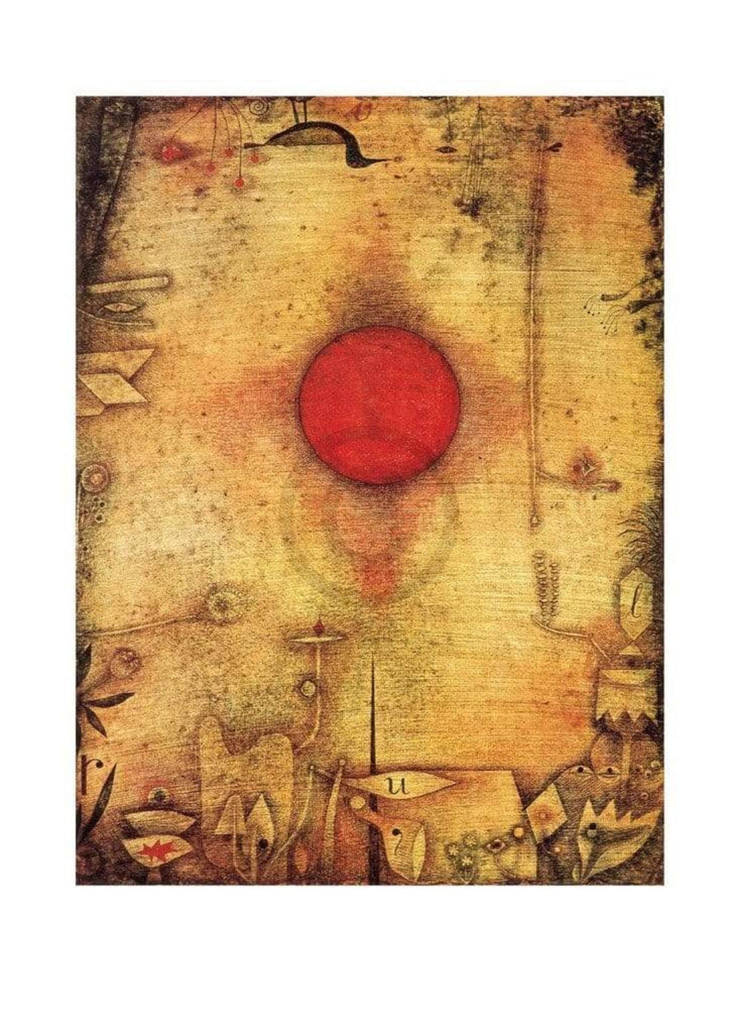 Paul Klee  Ad Marginem Kunstdruk 48x68cm | Posters.nl