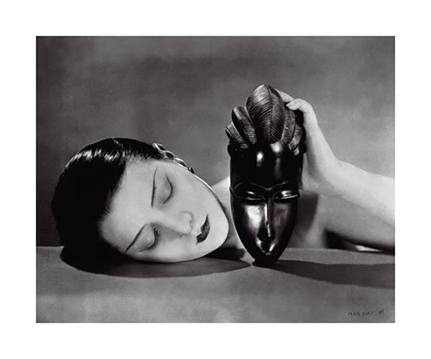 Kunstdruk Man Ray - Noir et Blanche 60x50cm