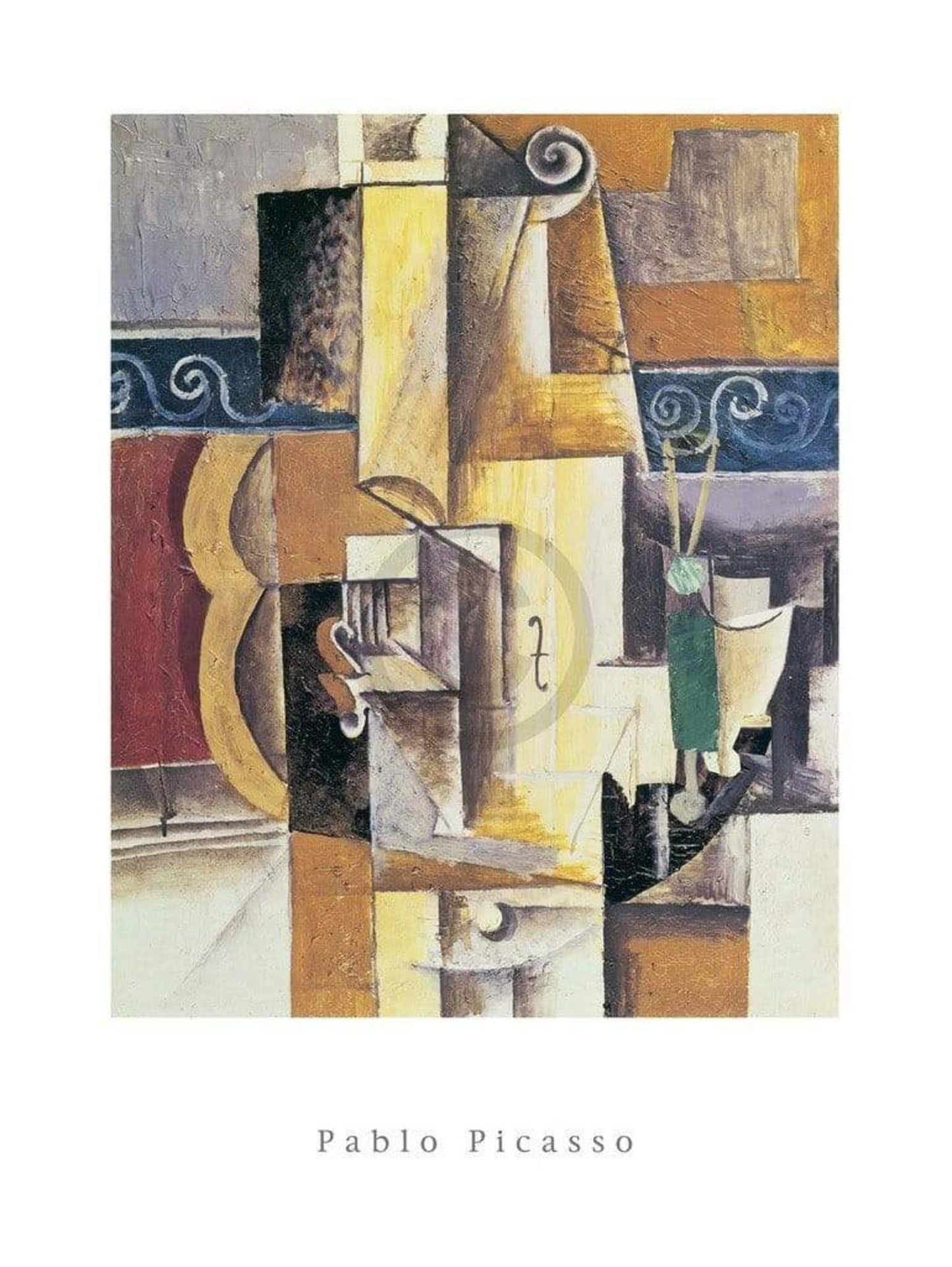 Pablo Picasso  Violin and Guitar Kunstdruk 60x80cm | Posters.nl