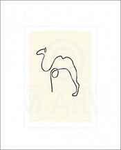 Pablo Picasso  Le Chameau Kunstdruk 50x60cm | Posters.nl