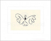 Pablo Picasso  Le Papillon Kunstdruk 50x60cm | Posters.nl