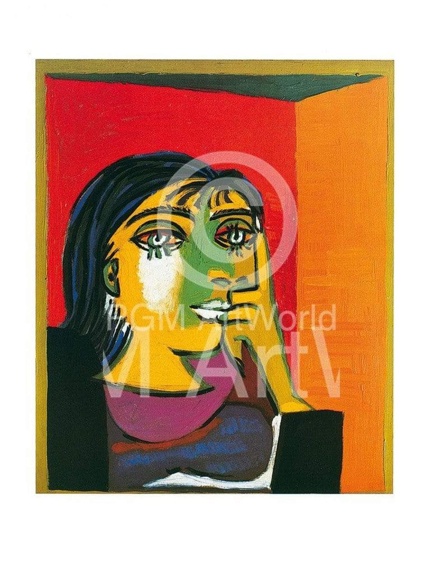 Pablo Picasso  Dora Maar Kunstdruk 60x80cm | Posters.nl