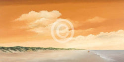 Hans Paus  Along the Sea II Kunstdruk 100x50cm | Posters.nl