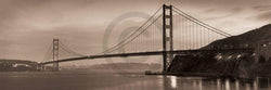 Alan Blaustein  Golden Gate Bridge II Kunstdruk 90x30cm | Posters.nl