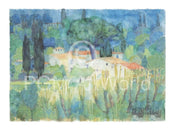 Ralf Westphal  Mittagshitze in der Toscana Kunstdruk 80x60cm | Posters.nl
