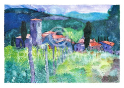 Ralf Westphal  Castello di Spaltenna, Chianti Kunstdruk 70x50cm | Posters.nl