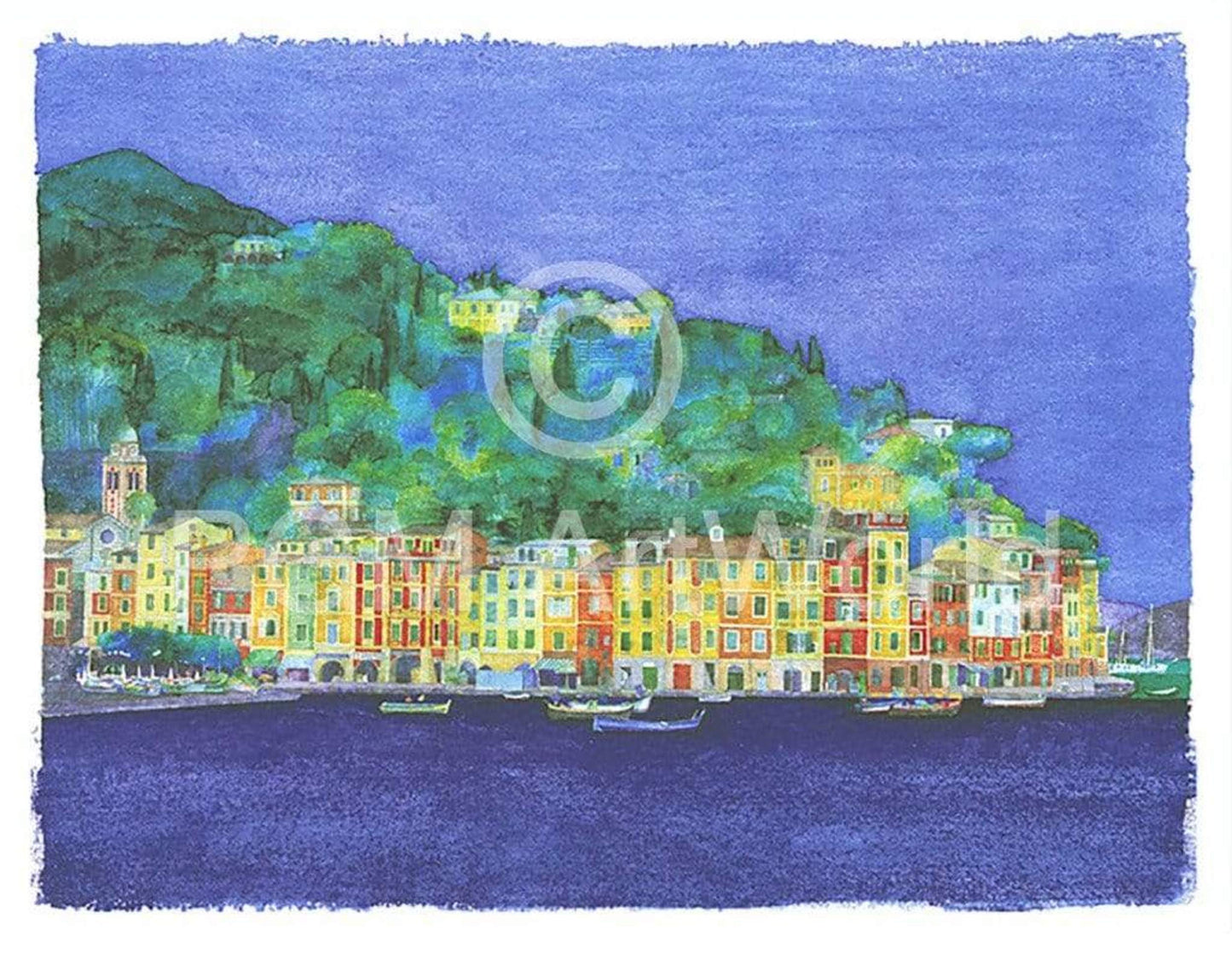 Ralf Westphal  Portofino / Ligurien Kunstdruk 90x70cm | Posters.nl