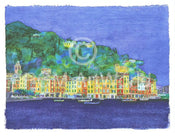 Ralf Westphal  Portofino / Ligurien Kunstdruk 90x70cm | Posters.nl