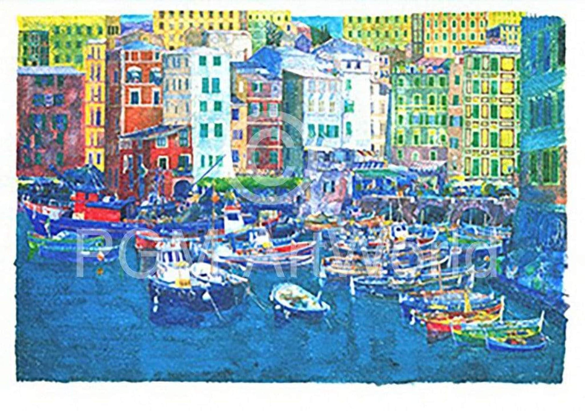 Ralf Westphal  Camogli / Levante Kunstdruk 100x70cm | Posters.nl
