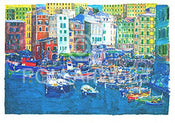Ralf Westphal  Camogli / Levante Kunstdruk 100x70cm | Posters.nl