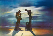 Salvador Dali  Reminiscence archeologique Kunstdruk 70x50cm | Posters.nl