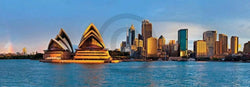 Shutterstock  Sydney circular quay panorama Kunstdruk 95x33cm | Posters.nl