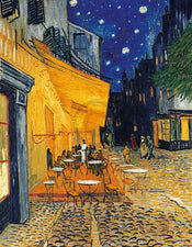 Vincent Van Gogh  CafÃ© Terrasse am Abend Kunstdruk 70x90cm | Posters.nl