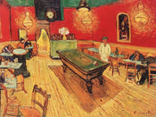 Vincent Van Gogh  Caffe di notte Kunstdruk 80x60cm | Posters.nl