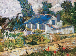 Vincent Van Gogh  Case ad Auvers Kunstdruk 80x60cm | Posters.nl