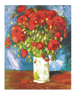 Kunstdruk Vincent Van Gogh - Poppies 40x50cm