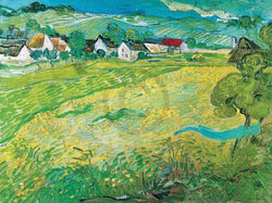Vincent Van Gogh  Sonnige Wiese bei Auvers, 1890 Kunstdruk 80x60cm | Posters.nl