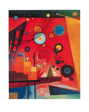 Wassily Kandinsky  Schweres Rot Kunstdruk 40x50cm | Posters.nl