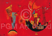Wassily Kandinsky  Mit und Gegen Kunstdruk 70x50cm | Posters.nl
