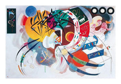 Wassily Kandinsky  Courbe dominante, 1936 Kunstdruk 50x40cm | Posters.nl