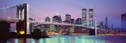 Pyramid New York Skyline Poster 158x53cm | Posters.nl