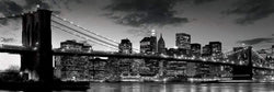 Pyramid Brooklyn Bridge at Dusk Poster 91,5x30,5cm | Posters.nl
