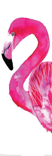 Pyramid Sofie Rolfsdotter Flamingo Poster 30,5x91,5cm | Posters.nl