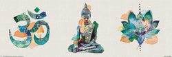 Pyramid Summer Thornton Yoga Triptych Poster 91,5x30,5cm | Posters.nl