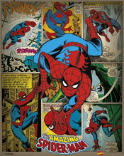 Pyramid Marvel Comics Spider Man Retro Poster 40x50cm | Posters.nl