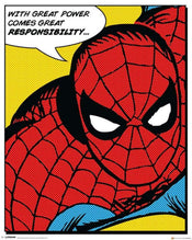 Pyramid Spider Man Quote Poster 40x50cm | Posters.nl