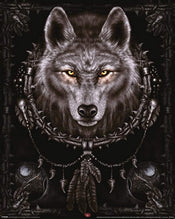 Pyramid Spiral Wolf Dreams Poster 40x50cm | Posters.nl