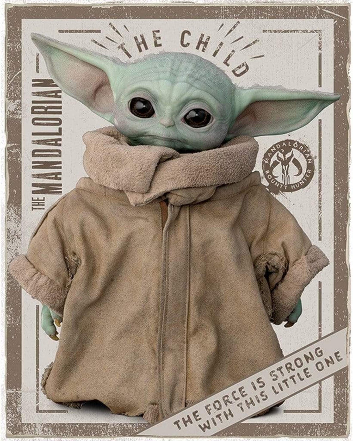 Pyramid Star Wars The Mandalorian the Child Poster 40x50cm | Posters.nl
