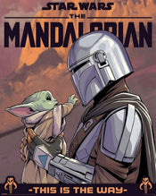 Pyramid Star Wars The Mandalorian Hello Little One Poster 40X50cm | Posters.nl