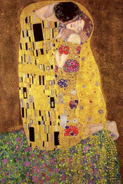 Pyramid Gustav Klimts the Kiss Poster 61x91,5cm | Posters.nl