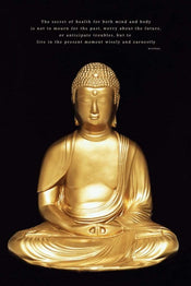 Pyramid Buddha Poster 61x91,5cm | Posters.nl