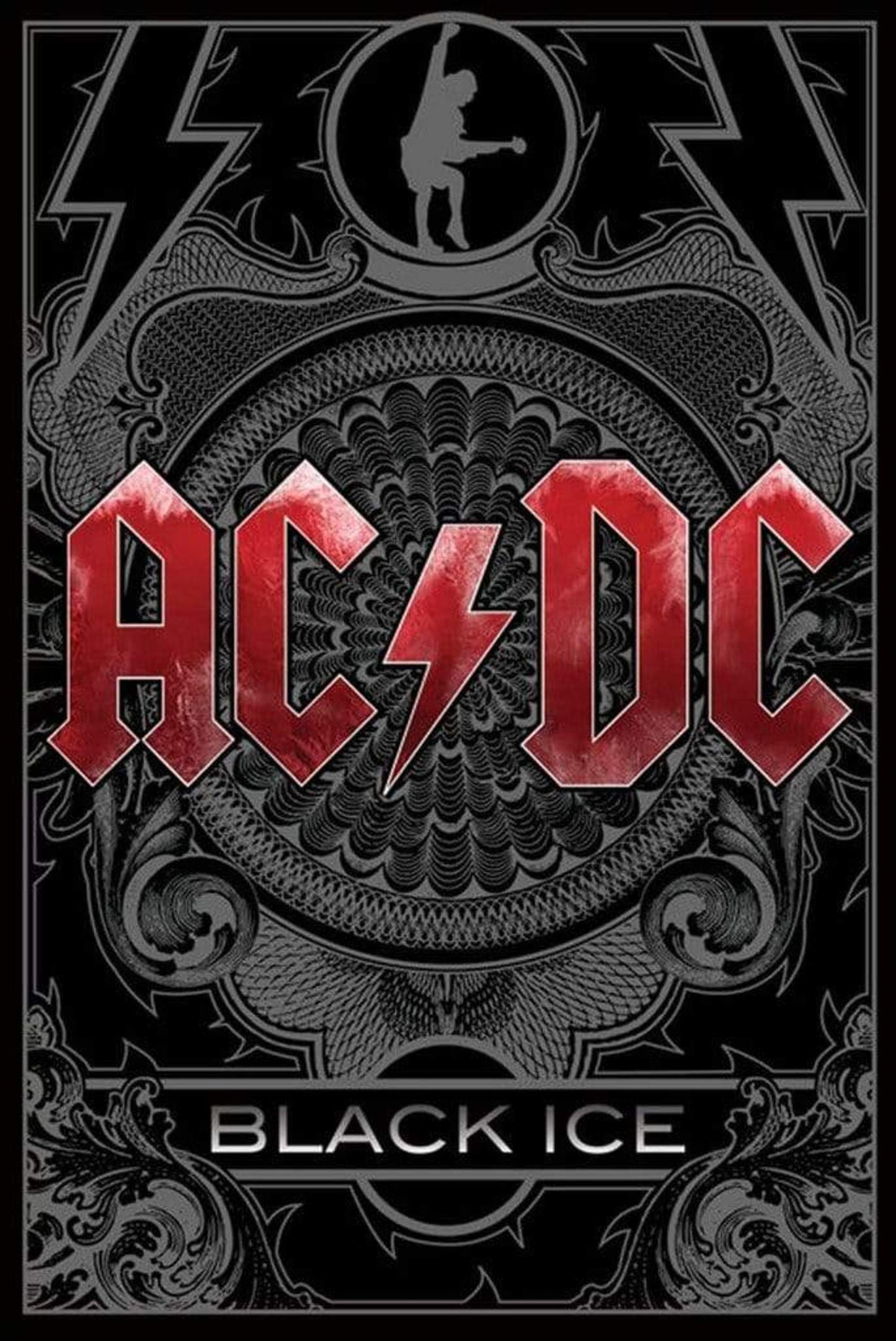 Pyramid AC DC Black Ice Poster 61x91,5cm | Posters.nl