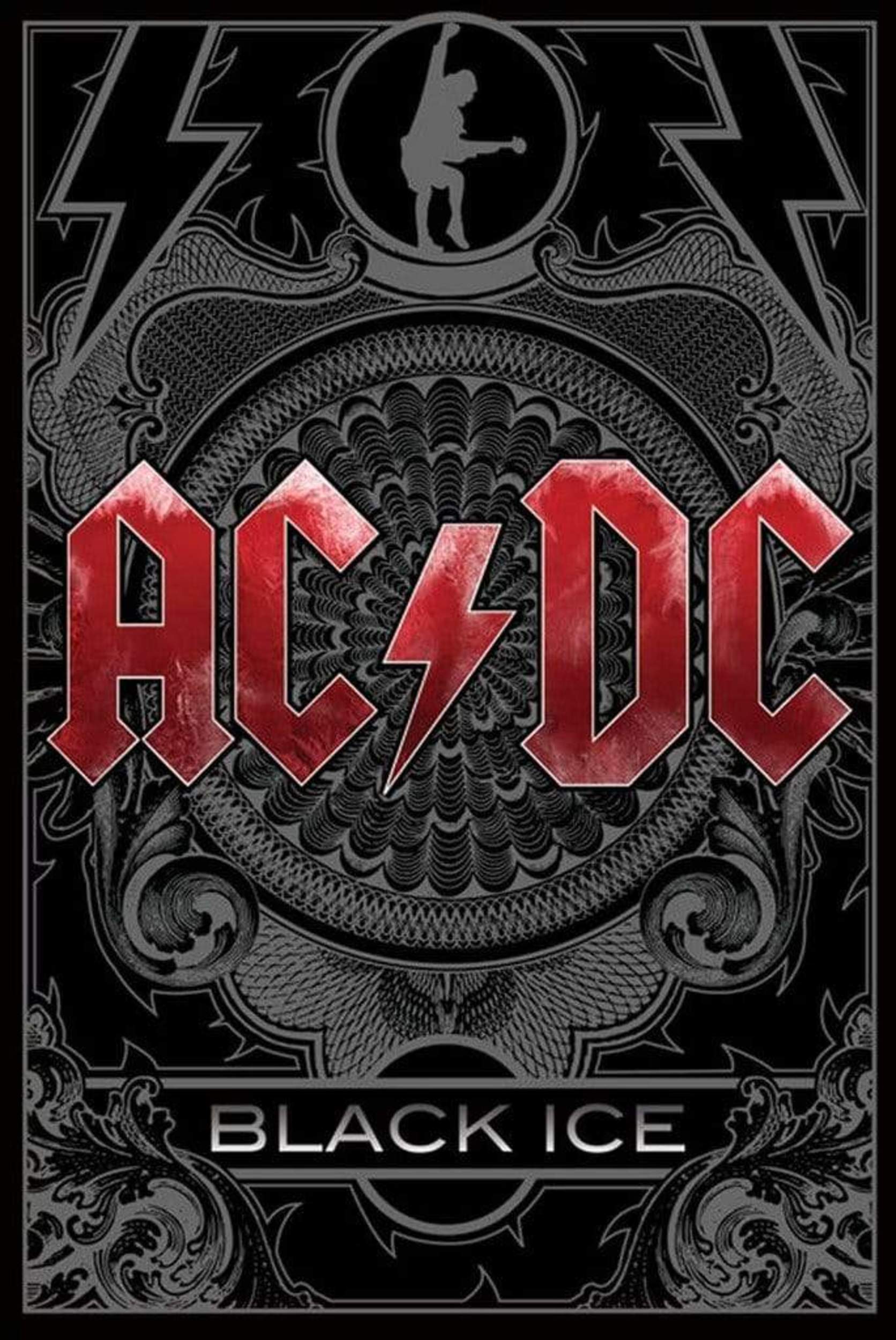 Pyramid AC DC Black Ice Poster 61x91,5cm | Posters.nl
