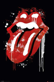 Pyramid The Rolling Stones Graffiti Lips Poster 61x91,5cm | Posters.nl