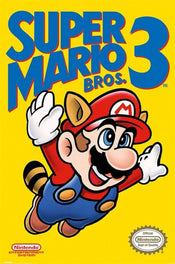 Pyramid Super Mario Bros 3 NES Cover Poster 61x91,5cm | Posters.nl