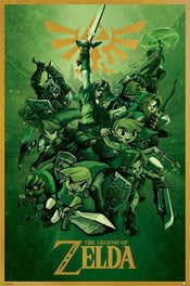Pyramid The Legend of Zelda Link Poster 61x91,5cm | Posters.nl