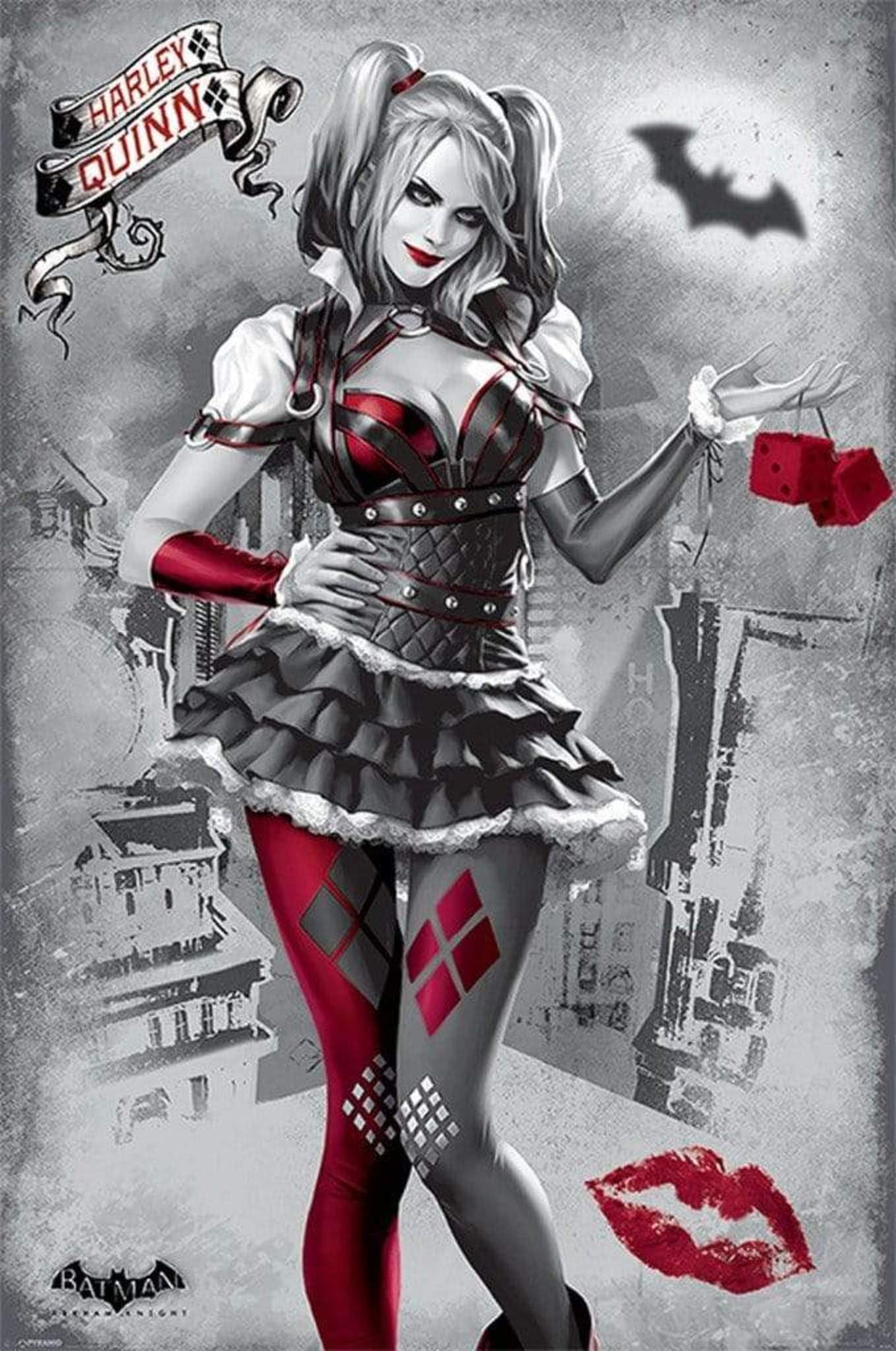 Pyramid Batman Arkham Knight Harley Quinn Poster 61x91,5cm | Posters.nl